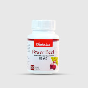 Deelectaa Power Beet Herbal Supplement Capsules 60’s