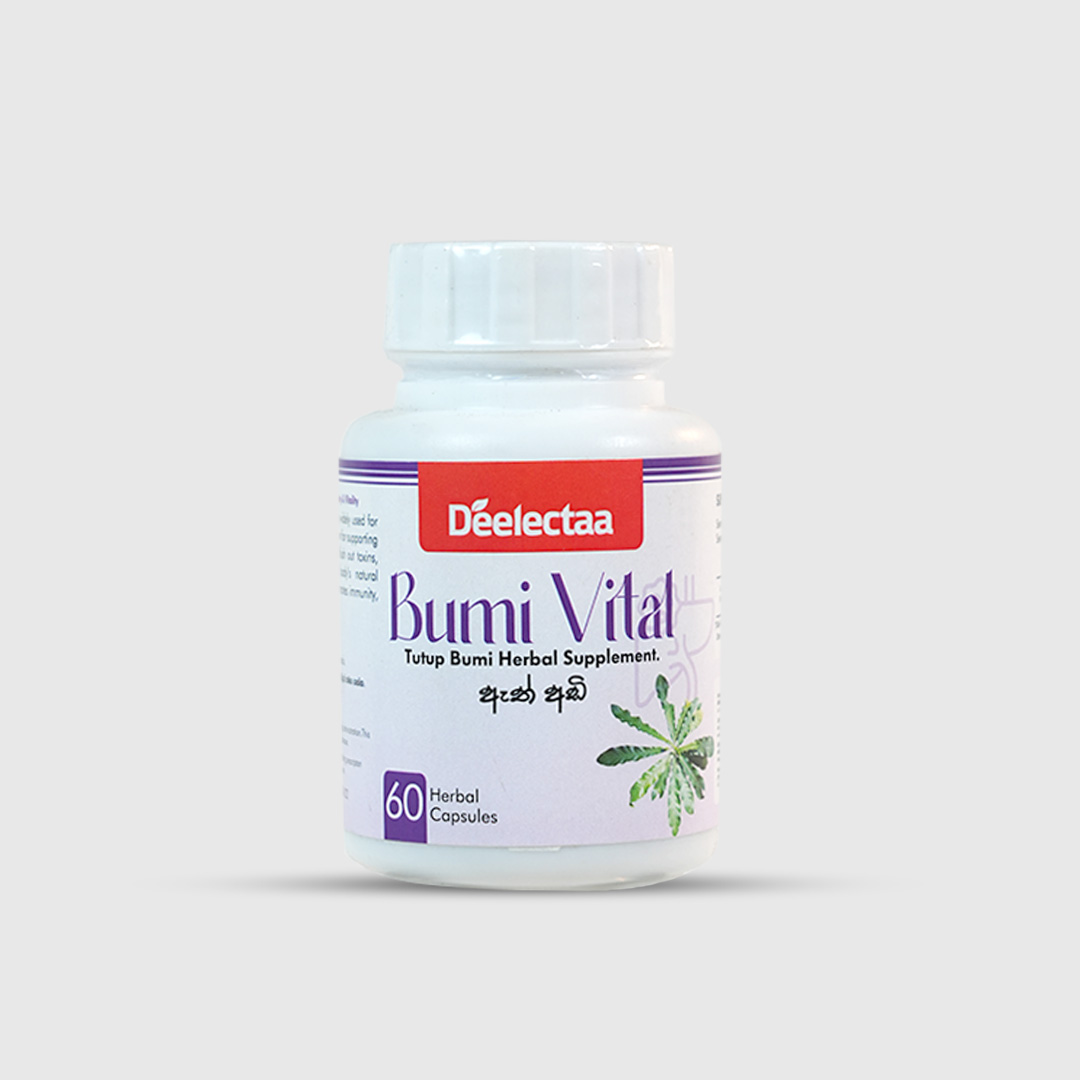 Deelectaa Bumi Vital Herbal Supplement Capsules 60's